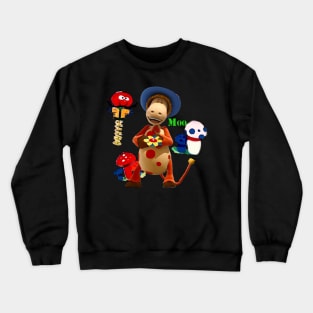 Ermintrude & Zebedee magic roundabout Crewneck Sweatshirt